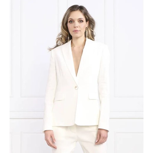 Pinko Lniany żakiet | Regular Fit ze sklepu Gomez Fashion Store w kategorii Marynarki damskie - zdjęcie 184357746