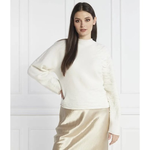 Liviana Conti Wełniany sweter | Relaxed fit | z dodatkiem kaszmiru Liviana Conti M okazja Gomez Fashion Store
