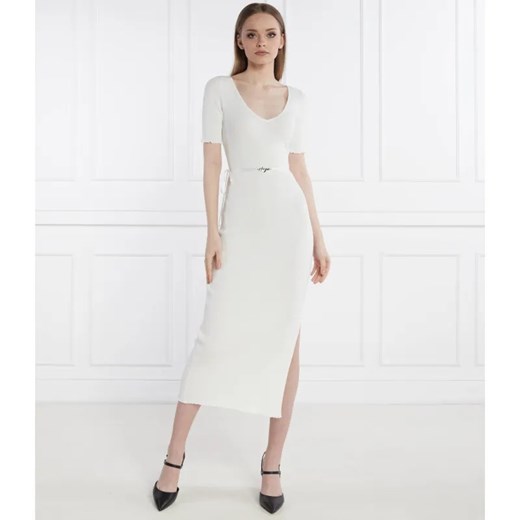 HUGO Sukienka z paskiem Simbly ze sklepu Gomez Fashion Store w kategorii Sukienki - zdjęcie 184357755