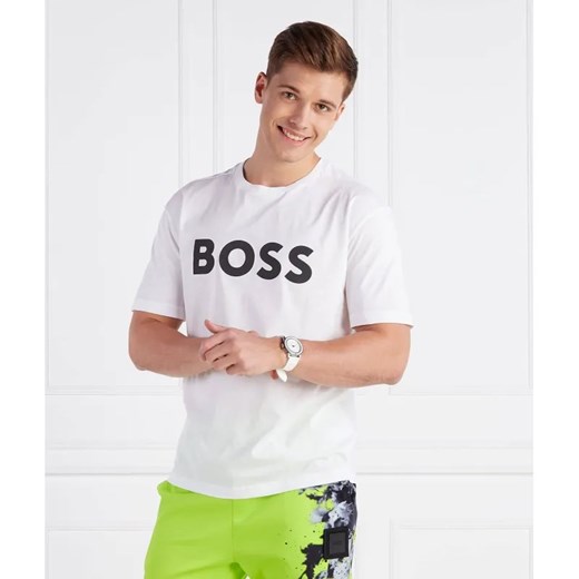 BOSS GREEN T-shirt Tee 1 | Regular Fit ze sklepu Gomez Fashion Store w kategorii T-shirty męskie - zdjęcie 184357779