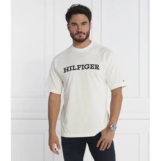 Tommy Hilfiger T-shirt MONOTYPE EMBRO | Relaxed fit ze sklepu Gomez Fashion Store w kategorii T-shirty męskie - zdjęcie 184357798