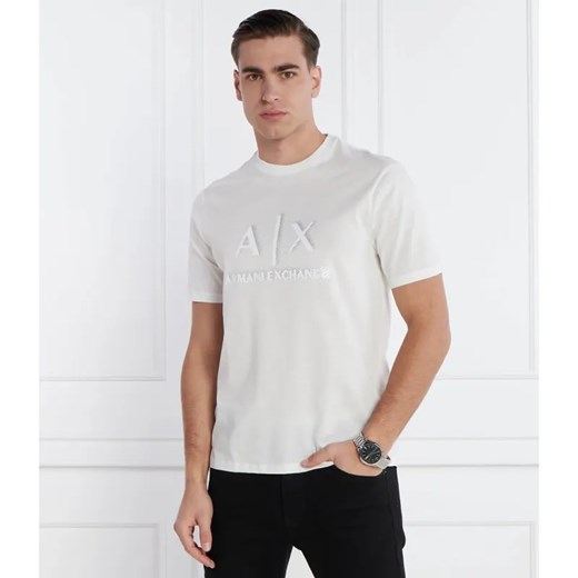 Armani Exchange T-shirt | Regular Fit ze sklepu Gomez Fashion Store w kategorii T-shirty męskie - zdjęcie 184357856