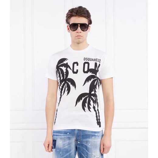 Dsquared2 T-shirt | Regular Fit ze sklepu Gomez Fashion Store w kategorii T-shirty męskie - zdjęcie 184357866