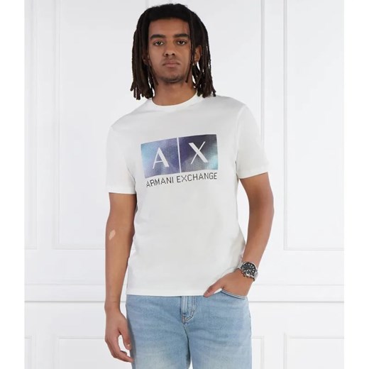 Armani Exchange T-shirt | Regular Fit ze sklepu Gomez Fashion Store w kategorii T-shirty męskie - zdjęcie 184357909