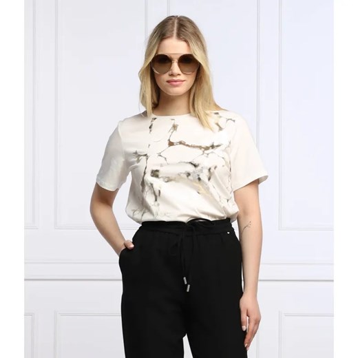 Marc Cain T-shirt | Regular Fit ze sklepu Gomez Fashion Store w kategorii Bluzki damskie - zdjęcie 184357927