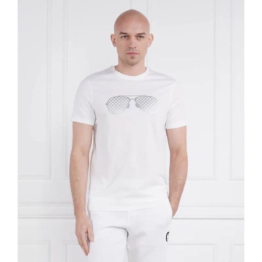 Michael Kors T-shirt CHECKER AVIATOR | Regular Fit ze sklepu Gomez Fashion Store w kategorii T-shirty męskie - zdjęcie 184357968