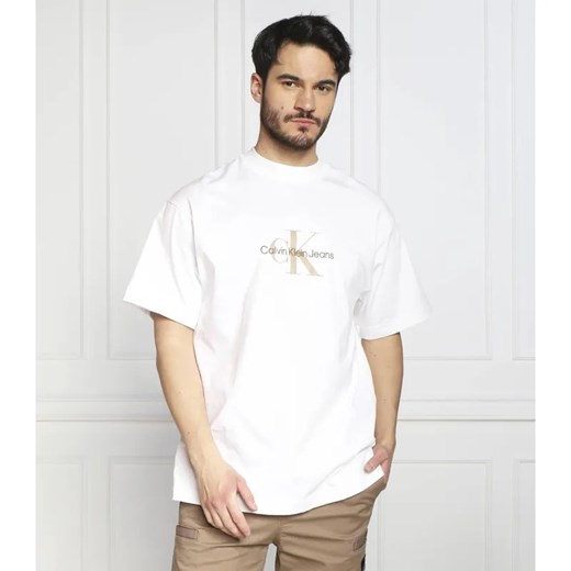 Calvin Klein Jeans T-shirt | Regular Fit ze sklepu Gomez Fashion Store w kategorii T-shirty męskie - zdjęcie 184357977
