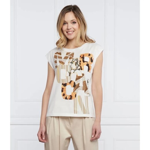 Marc Cain T-shirt | Regular Fit Marc Cain 38 wyprzedaż Gomez Fashion Store