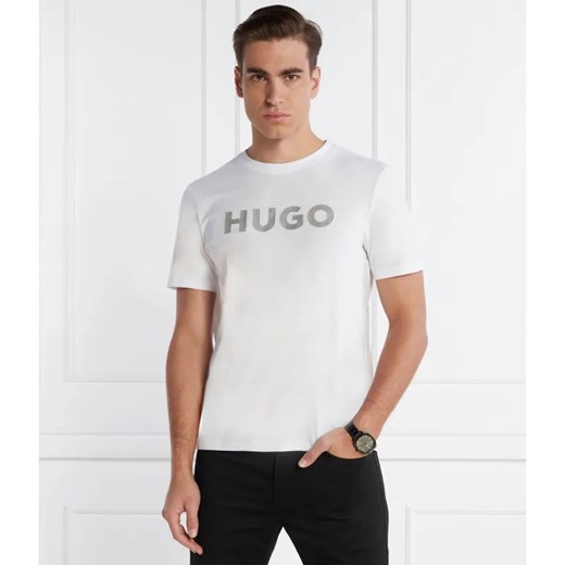 HUGO T-shirt Dulivio_U241 | Regular Fit ze sklepu Gomez Fashion Store w kategorii T-shirty męskie - zdjęcie 184358015