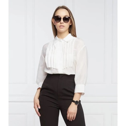 Marc Cain Koszula | Regular Fit | z dodatkiem jedwabiu ze sklepu Gomez Fashion Store w kategorii Koszule damskie - zdjęcie 184358039