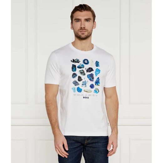 BOSS ORANGE T-shirt Te_Mineral | Regular Fit ze sklepu Gomez Fashion Store w kategorii T-shirty męskie - zdjęcie 184358049