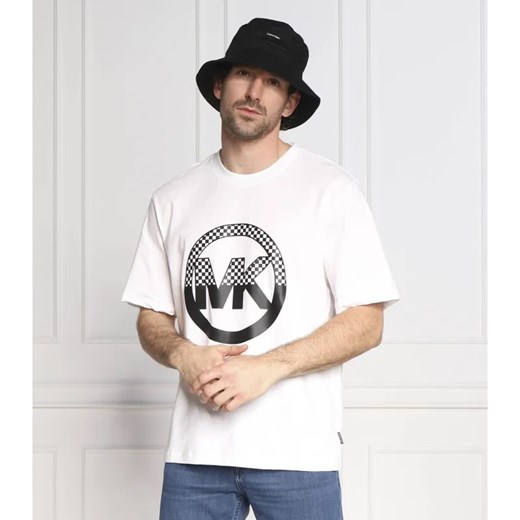 Michael Kors T-shirt CHECKER CHARM | Oversize fit ze sklepu Gomez Fashion Store w kategorii T-shirty męskie - zdjęcie 184358059