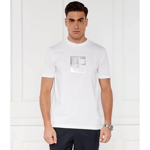 BOSS GREEN T-shirt Tee 5 | Regular Fit | stretch ze sklepu Gomez Fashion Store w kategorii T-shirty męskie - zdjęcie 184358078