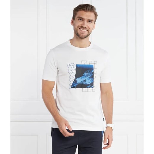 BOSS BLACK T-shirt Tiburt | Regular Fit ze sklepu Gomez Fashion Store w kategorii T-shirty męskie - zdjęcie 184358086