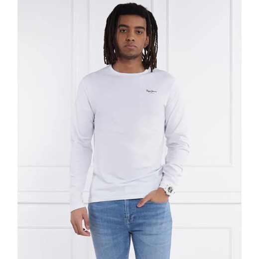 Pepe Jeans London Longsleeve | Slim Fit ze sklepu Gomez Fashion Store w kategorii T-shirty męskie - zdjęcie 184358095