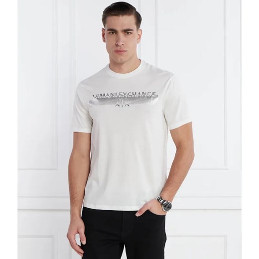 Armani Exchange T-shirt | Regular Fit ze sklepu Gomez Fashion Store w kategorii T-shirty męskie - zdjęcie 184358125