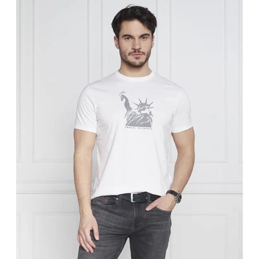 Armani Exchange T-shirt | Regular Fit ze sklepu Gomez Fashion Store w kategorii T-shirty męskie - zdjęcie 184358139