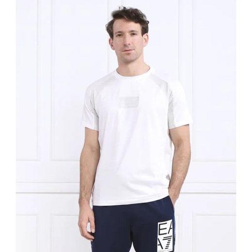 EA7 T-shirt | Regular Fit ze sklepu Gomez Fashion Store w kategorii T-shirty męskie - zdjęcie 184358149