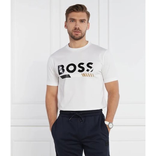 BOSS BLACK T-shirt Tiburt 410 | Regular Fit ze sklepu Gomez Fashion Store w kategorii T-shirty męskie - zdjęcie 184358159