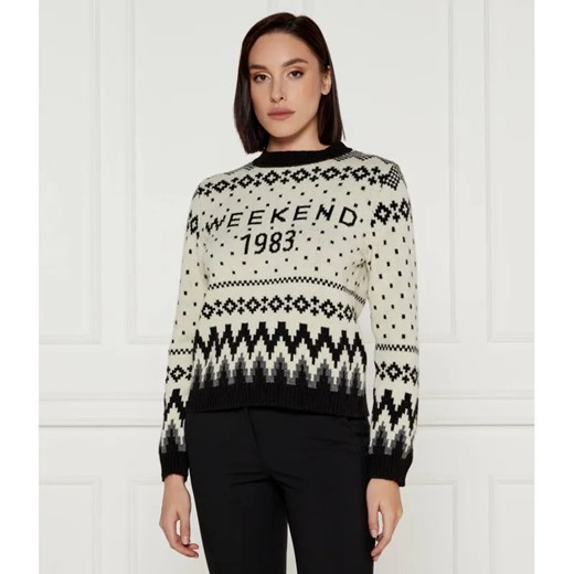Weekend MaxMara Wełniany golf | Regular Fit ze sklepu Gomez Fashion Store w kategorii Swetry damskie - zdjęcie 184358198