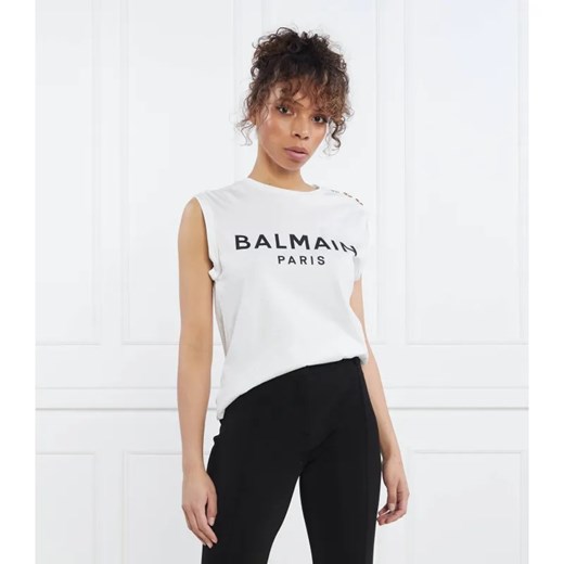 Balmain Top | Regular Fit ze sklepu Gomez Fashion Store w kategorii Bluzki damskie - zdjęcie 184358208
