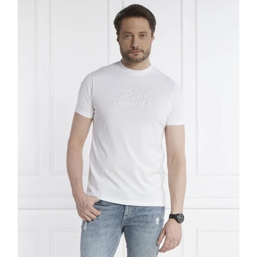 Karl Lagerfeld T-shirt | Regular Fit ze sklepu Gomez Fashion Store w kategorii T-shirty męskie - zdjęcie 184358239