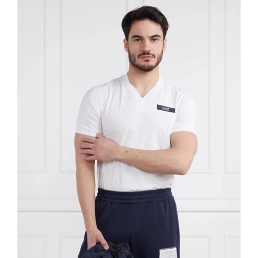 EA7 T-shirt | Regular Fit ze sklepu Gomez Fashion Store w kategorii T-shirty męskie - zdjęcie 184358248