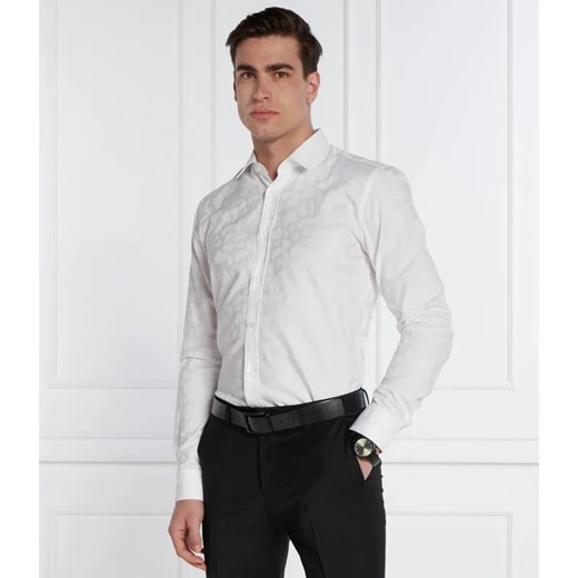 HUGO Koszula Elisha | Extra slim fit ze sklepu Gomez Fashion Store w kategorii Koszule męskie - zdjęcie 184358266