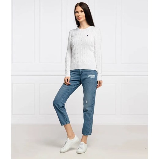 POLO RALPH LAUREN Sweter | Slim Fit ze sklepu Gomez Fashion Store w kategorii Swetry damskie - zdjęcie 184358278