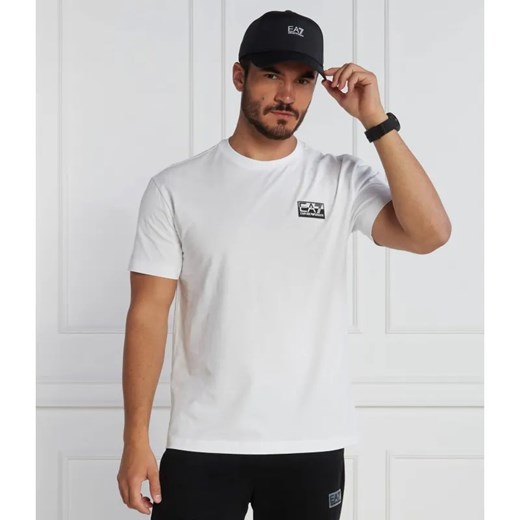 EA7 T-shirt | Regular Fit ze sklepu Gomez Fashion Store w kategorii T-shirty męskie - zdjęcie 184358297