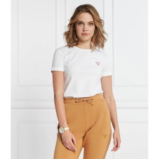 GUESS T-shirt | Slim Fit ze sklepu Gomez Fashion Store w kategorii Bluzki damskie - zdjęcie 184358307