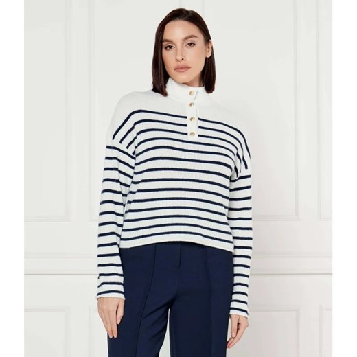 Tommy Hilfiger Wełniany sweter | Regular Fit ze sklepu Gomez Fashion Store w kategorii Swetry damskie - zdjęcie 184358328