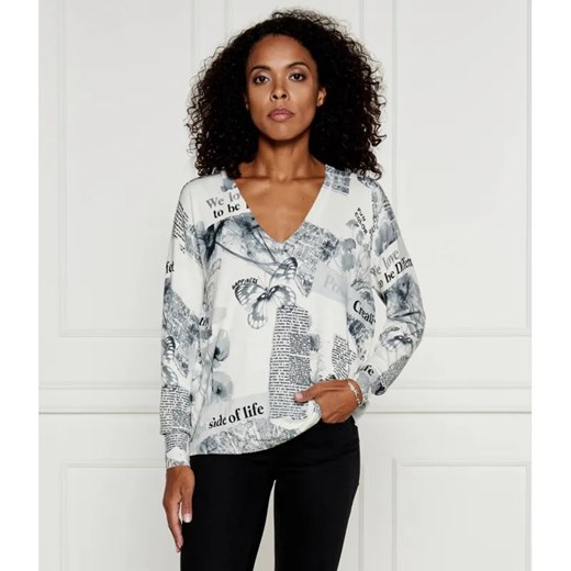 Desigual Sweter | Regular Fit ze sklepu Gomez Fashion Store w kategorii Swetry damskie - zdjęcie 184358338