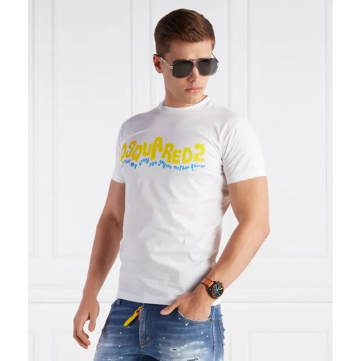 Dsquared2 T-shirt | Slim Fit ze sklepu Gomez Fashion Store w kategorii T-shirty męskie - zdjęcie 184358349