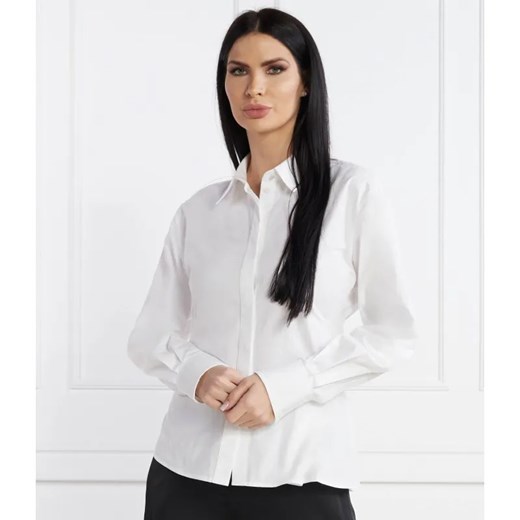 Karl Lagerfeld Koszula poplin | Regular Fit ze sklepu Gomez Fashion Store w kategorii Koszule damskie - zdjęcie 184358365