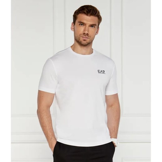 EA7 T-shirt | Regular Fit ze sklepu Gomez Fashion Store w kategorii T-shirty męskie - zdjęcie 184358367