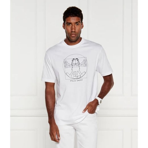 Iceberg T-shirt ICEBERG X GARFIELD | Regular Fit ze sklepu Gomez Fashion Store w kategorii T-shirty męskie - zdjęcie 184358368