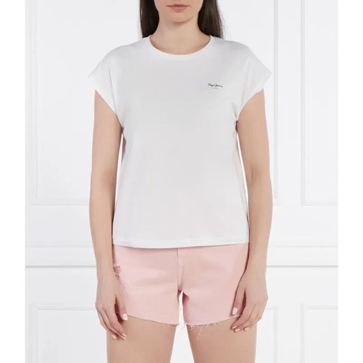 Pepe Jeans London T-shirt LORY | Regular Fit ze sklepu Gomez Fashion Store w kategorii Bluzki damskie - zdjęcie 184358386