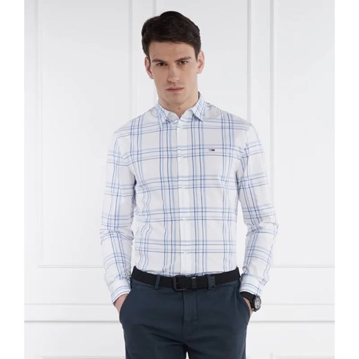 Tommy Jeans Koszula Poplin | Regular Fit ze sklepu Gomez Fashion Store w kategorii Koszule męskie - zdjęcie 184358406