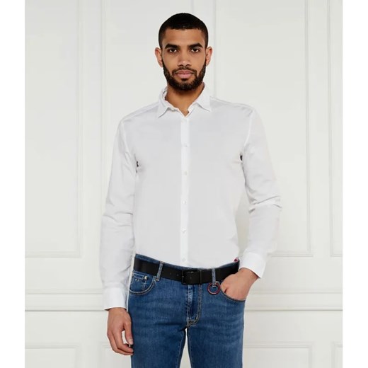 HUGO Koszula Ermo | Slim Fit | stretch ze sklepu Gomez Fashion Store w kategorii Koszule męskie - zdjęcie 184358419
