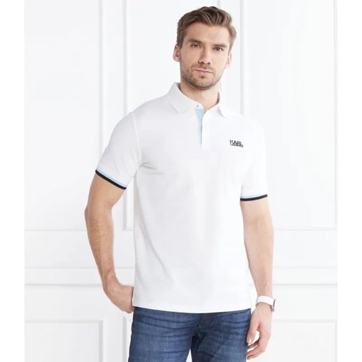 Karl Lagerfeld Polo | Regular Fit Karl Lagerfeld L okazja Gomez Fashion Store