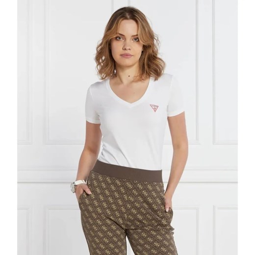 GUESS T-shirt | Slim Fit ze sklepu Gomez Fashion Store w kategorii Bluzki damskie - zdjęcie 184358447