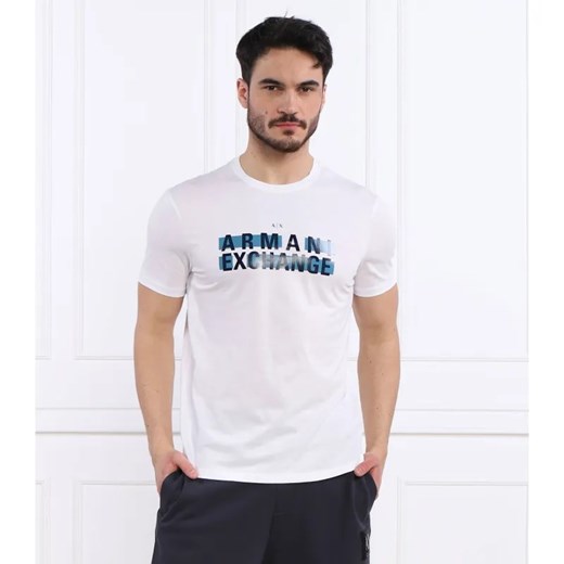 Armani Exchange T-shirt | Regular Fit ze sklepu Gomez Fashion Store w kategorii T-shirty męskie - zdjęcie 184358477