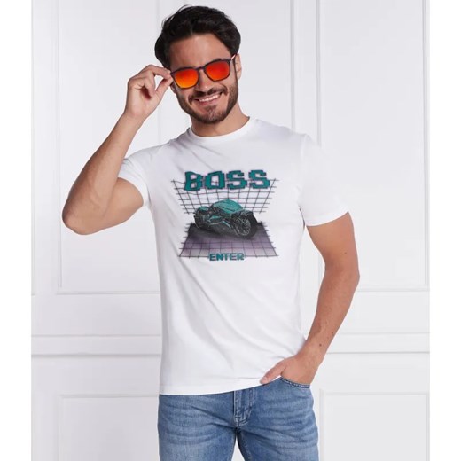 BOSS ORANGE T-shirt TeEnter | Regular Fit ze sklepu Gomez Fashion Store w kategorii T-shirty męskie - zdjęcie 184358479