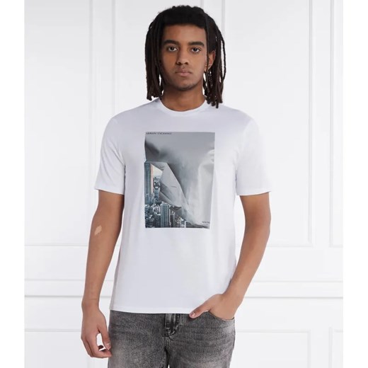 Armani Exchange T-shirt | Regular Fit ze sklepu Gomez Fashion Store w kategorii T-shirty męskie - zdjęcie 184358496