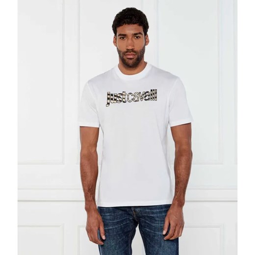 Just Cavalli T-shirt | Regular Fit ze sklepu Gomez Fashion Store w kategorii T-shirty męskie - zdjęcie 184358545