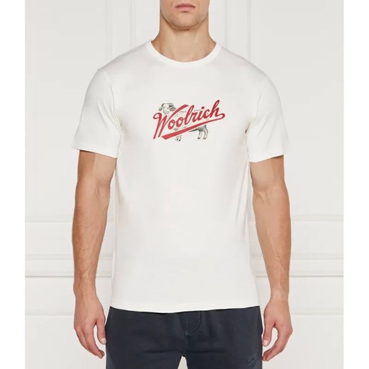 Woolrich T-shirt | Regular Fit ze sklepu Gomez Fashion Store w kategorii T-shirty męskie - zdjęcie 184358547