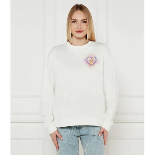 Hugo Blue Bluza Crew_B_2 | Oversize fit ze sklepu Gomez Fashion Store w kategorii Bluzy damskie - zdjęcie 184358555