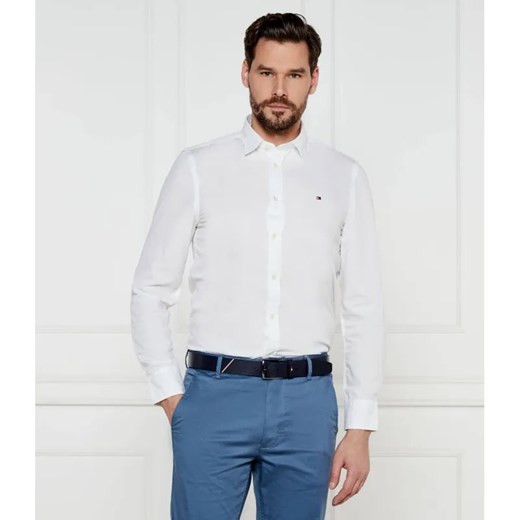 Tommy Hilfiger Koszula FLEX | Slim Fit ze sklepu Gomez Fashion Store w kategorii Koszule męskie - zdjęcie 184358567