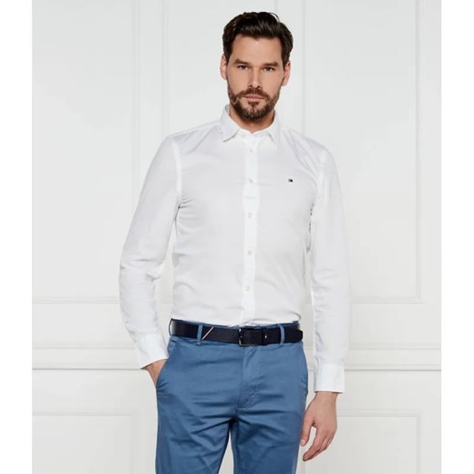 Tommy Hilfiger Koszula FLEX | Slim Fit ze sklepu Gomez Fashion Store w kategorii Koszule męskie - zdjęcie 184358568
